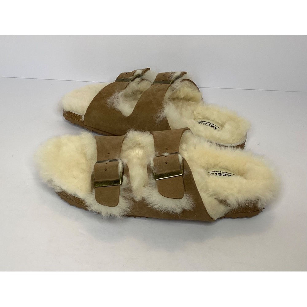 Fireside by Dearforms Cozy Slippers  Molded Footbed Slide Size 7 New - Picture 7 of 7